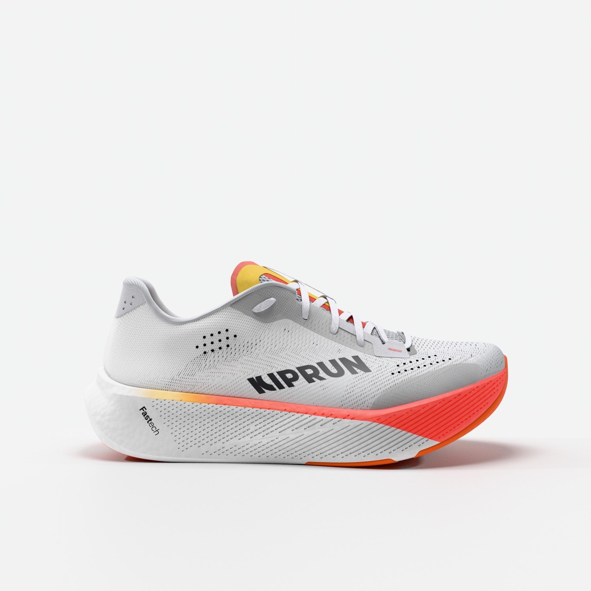 KIPRUN Scarpe running uomo KIPRIDE grigio chiaro
