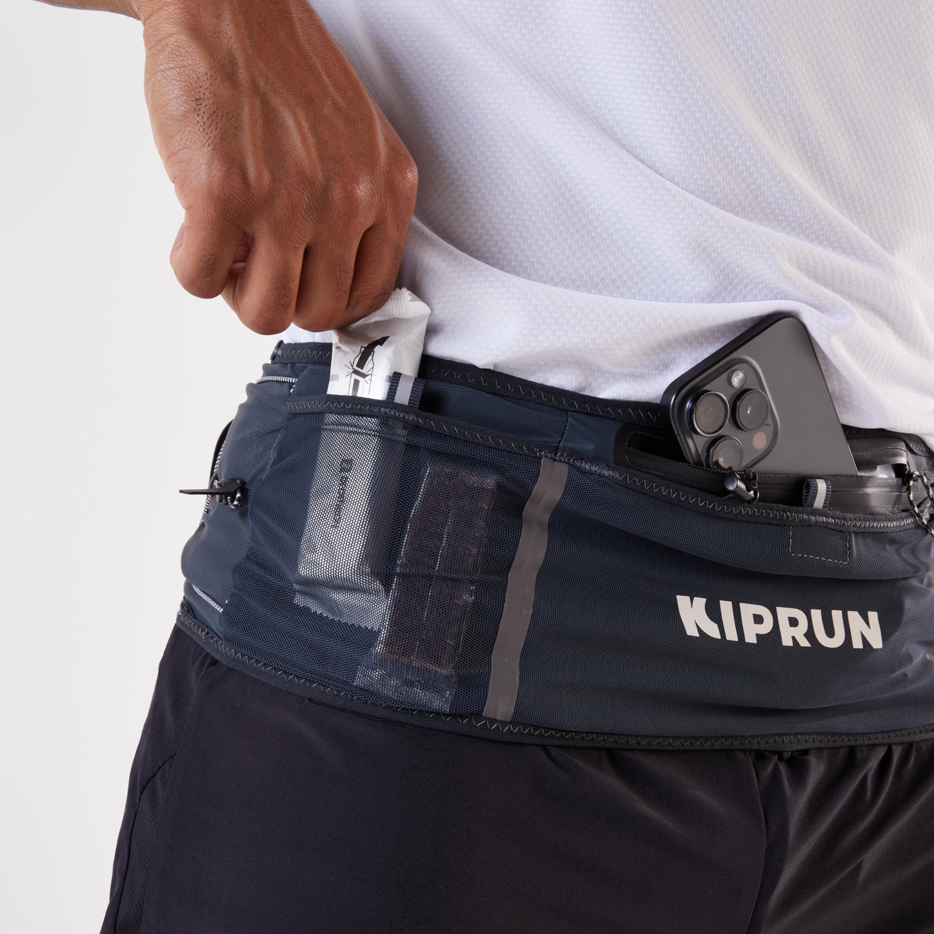KIPRUN Marsupio idrico trail 900 grigio-beige