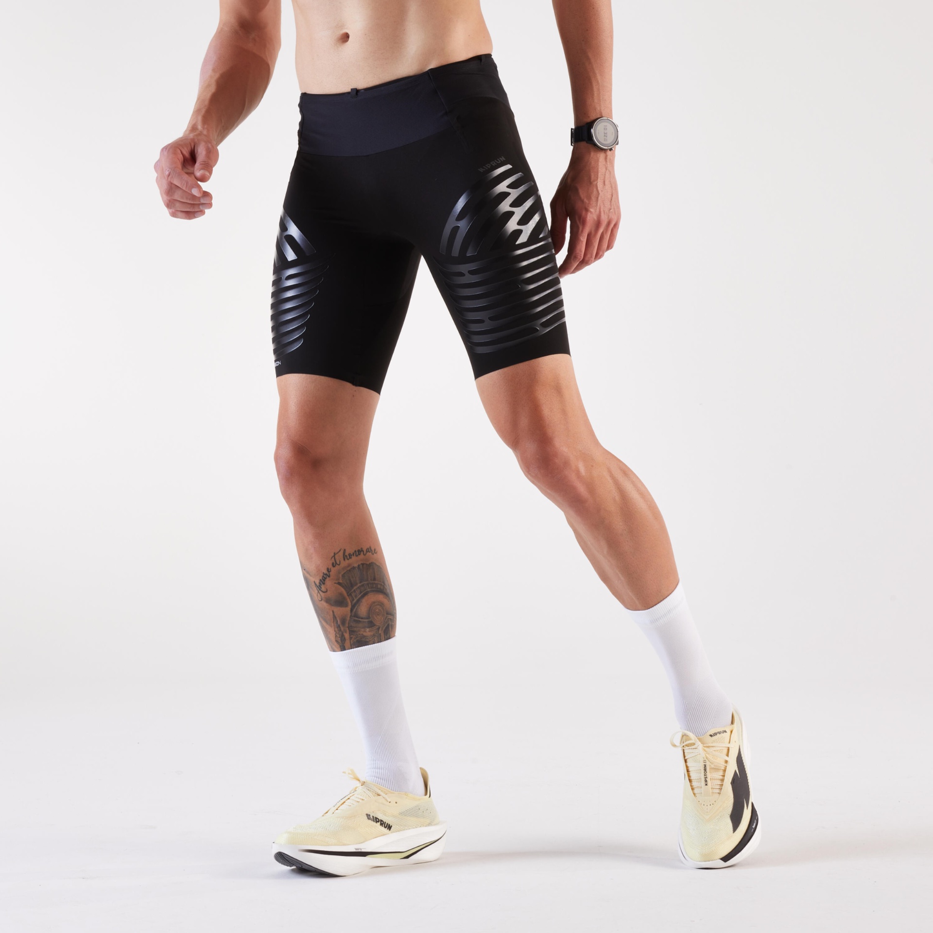 KIPRUN Cosciali trail uomo RUN 900 ULTRA neri